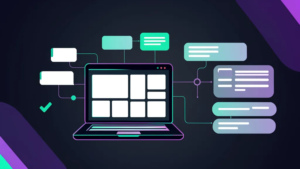AI Lead Summaries for Small Business: Turn New Inquiries Into Clear Next Steps Abstract dashboard and connected workflow cards representing AI lead summaries for small businesses