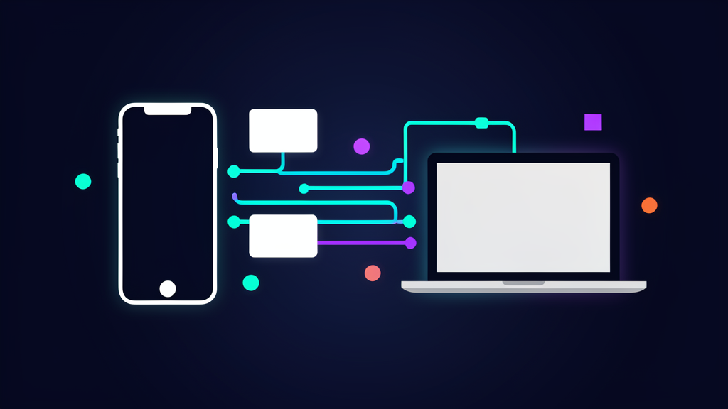 Missed Call Text Back Automation: How Small Businesses Can Stop Losing Leads After Hours Abstract phone-to-laptop workflow illustration for missed-call text back automation