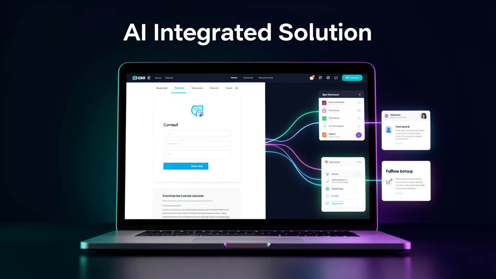 Your Website Should Be More Than an Online Business Card Small business website connected to an organized automation and lead follow-up system
